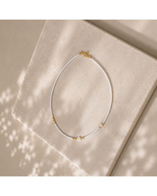 Nuvv Collection Red Evil Eye Beaded Necklace