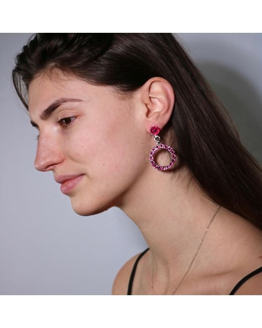 Vicki Sarge Black The Small Hoop Earrings