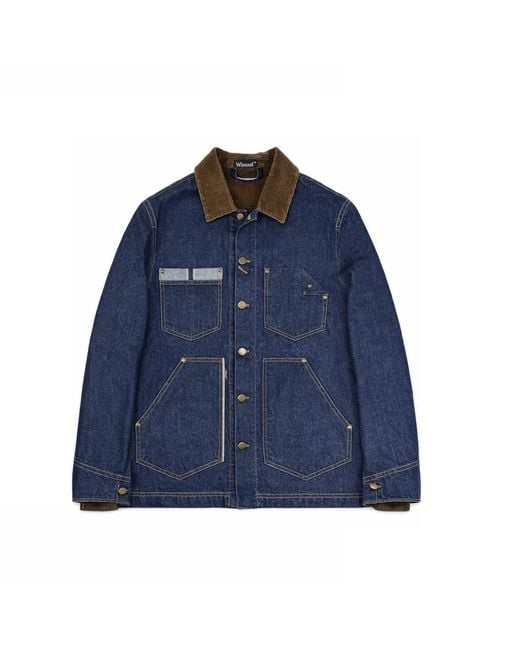Win Out Blue Workwear Denim Jacket for men