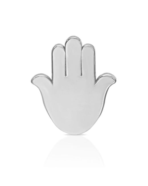 Maya Brenner Metallic Charm Stud