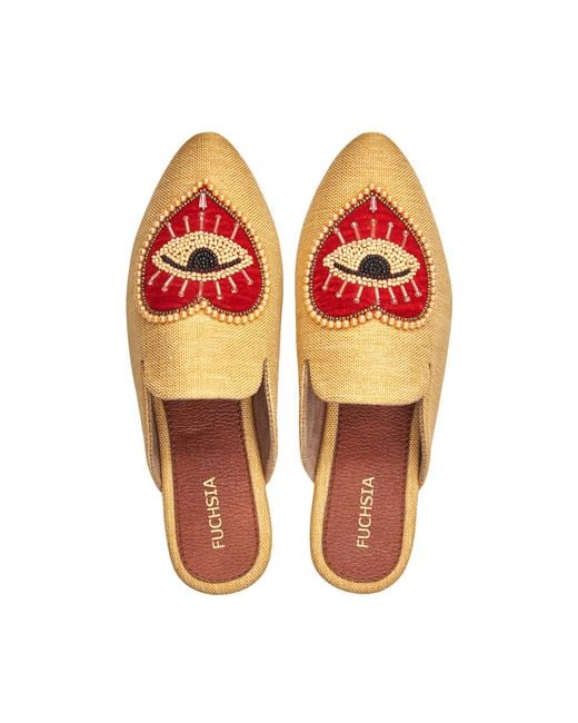 Fuchsia Shoes Orange Neutrals Nazar Royale