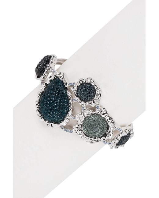 Saachi Blue Pear Crystal Bracelet