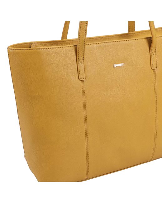 Paul Costelloe Yellow Victoria Tote Bag