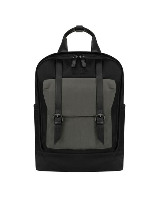 Norbron Black Solna Bag for men