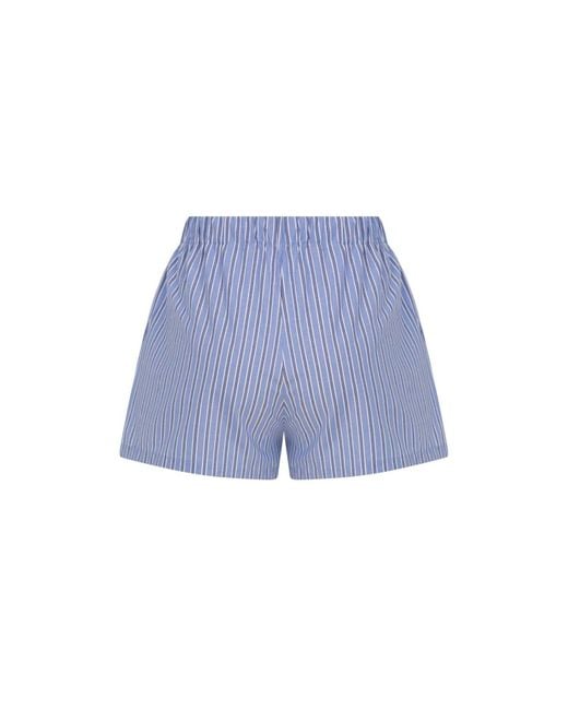 Thisisu Collection Blue Skyline Stripes Short