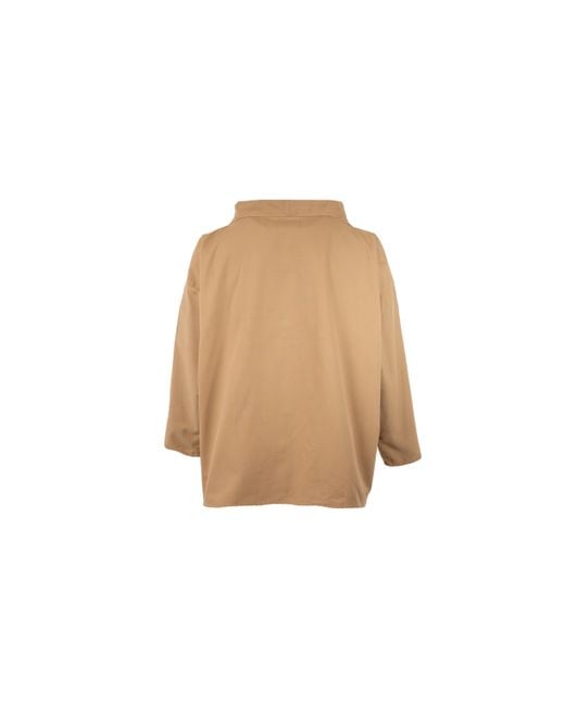 Arthur Beale Red Boat Neck Smock for men