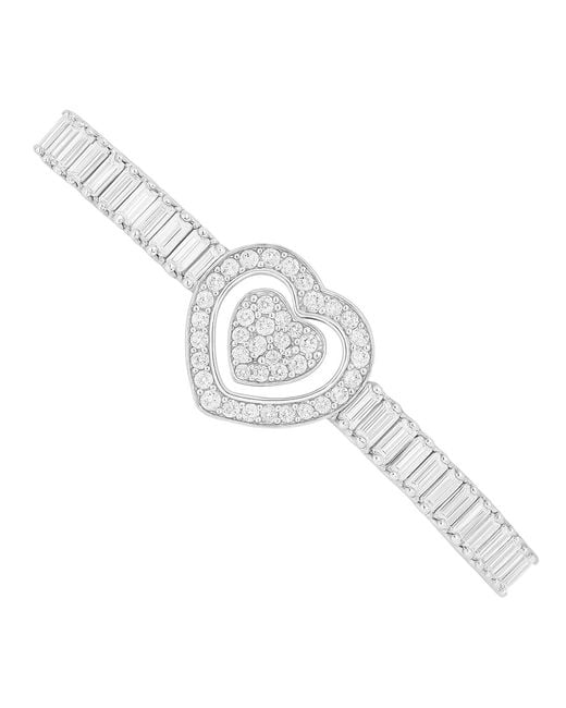 Maison De Gala Metallic Double Heart Bracelet
