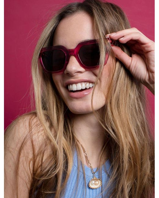 ZOË DE PASS EYEWEAR Pink Kate Raspberry