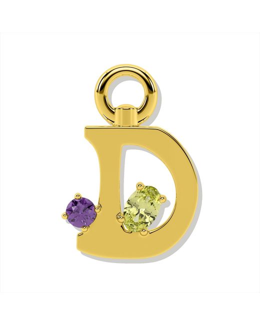 Onia Metallic Amare Letter Charm