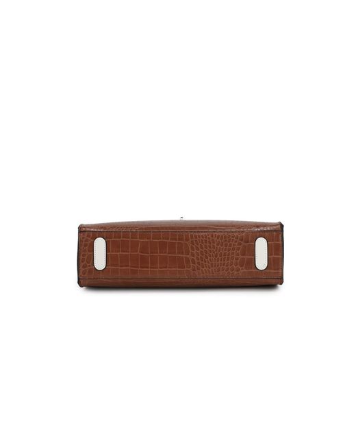Mkf Collection - J'omor Brown Colby Satchel Bag