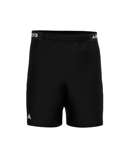 Aora Athletics Black Aozora Eco-Friendly Three Sixty Five Shorts With For Gym, Yoga, Athleisure, And Everyday Wear for men