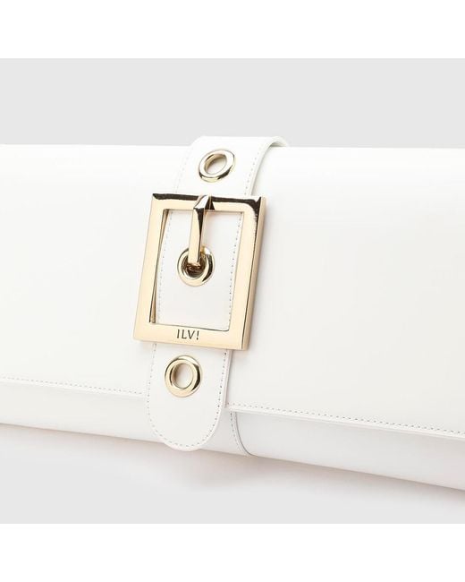 Ilvi White Martina Florentic Leather Handbag