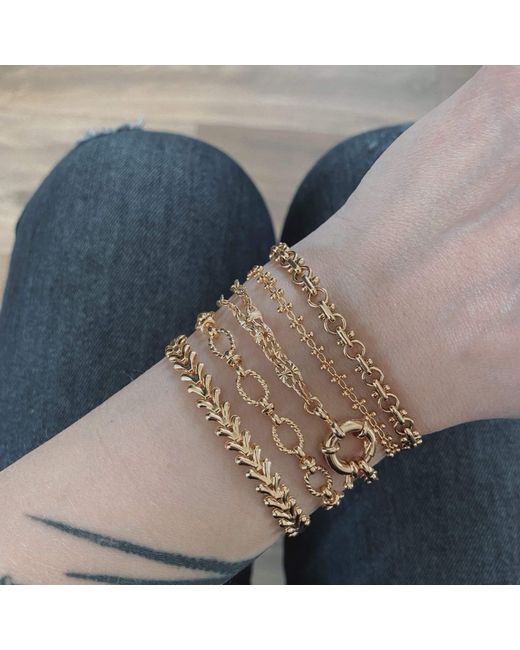IN CAUDA VENENUM Metallic Parvati Bracelet