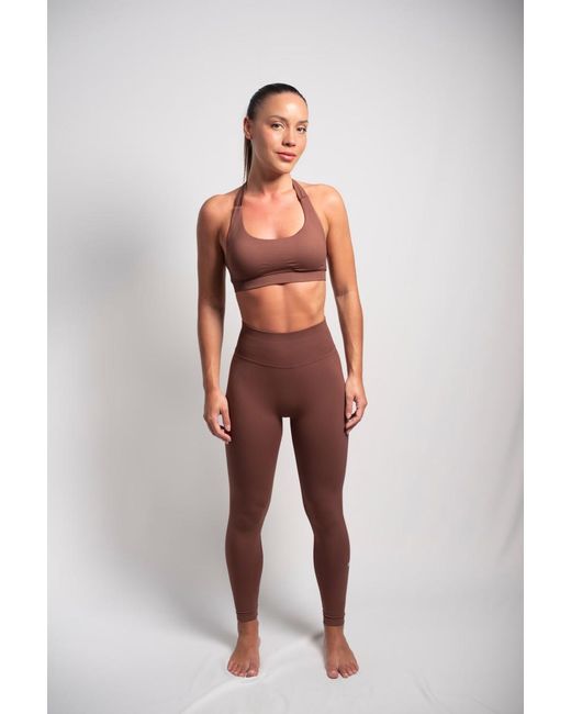 Cmmttd Purple Seamless Sculpt Bra