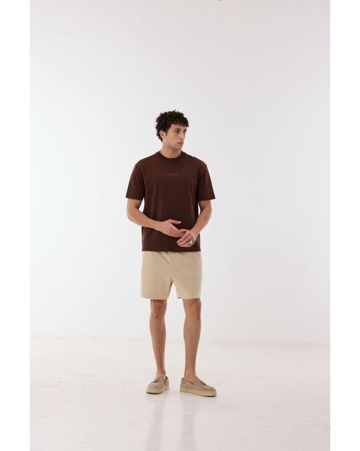 Ashita Fernandes Brown Soren T-Shirt for men