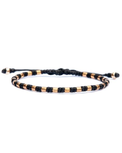 Harbour Uk Blue Oxford Vermeil Rope Bracelet