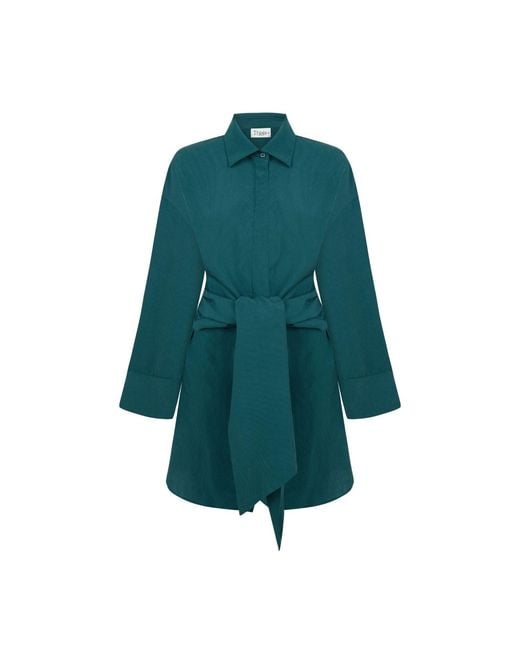 Thisisu Collection Green Verda Shirt Dress
