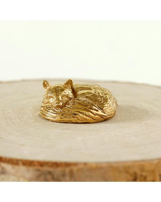 Lee Renee Metallic Fox Lapel Pin – Sleeping for men