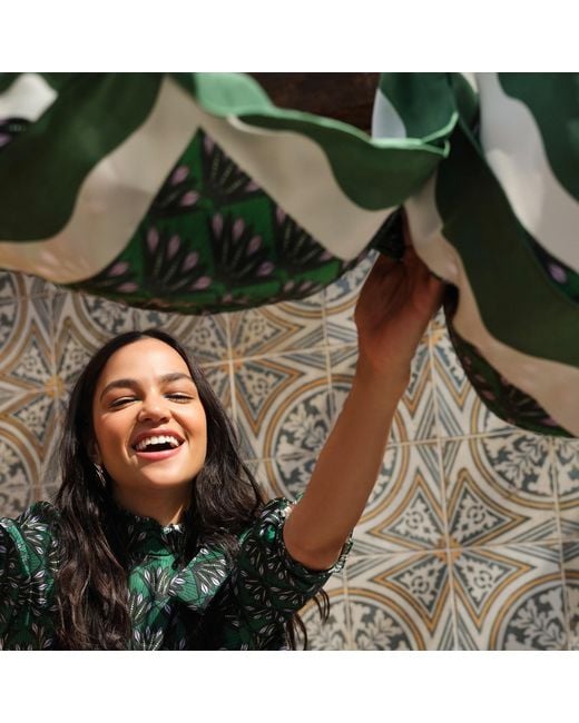 Emma Wallace Green Chelonia Scarf