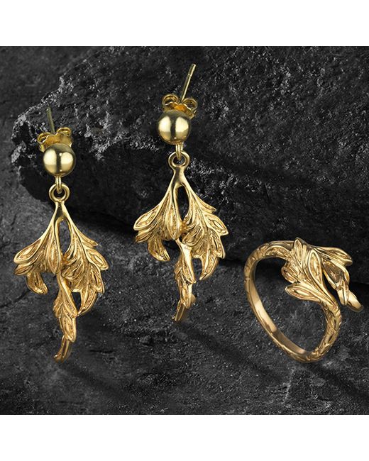 Unaloe Metallic Santafè Adjustable Ring