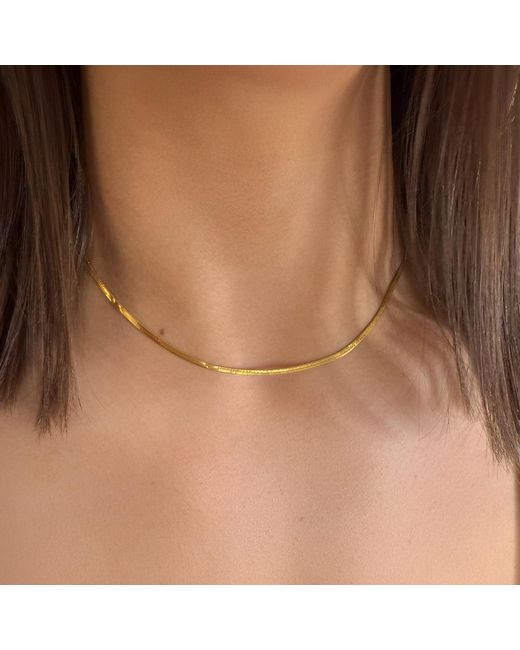 Evie Jewelry Metallic Endure Waterproof Chain Necklace
