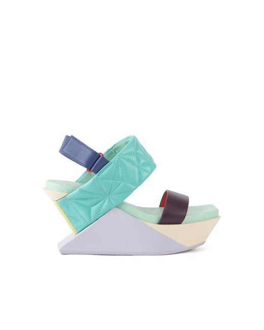 United Nude Blue Delta Wedge Puffy