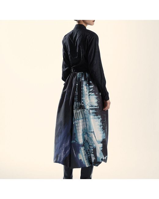Miro Misljen Blue New-York Skirt