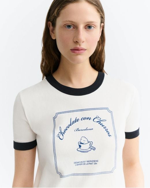 Thinking Mu White Churros Zowie R T-Shirt
