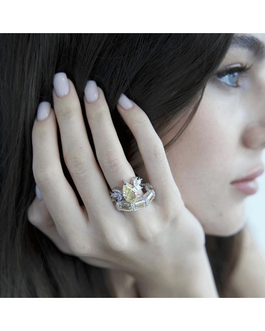 Viviana Halil Metallic The November Ring