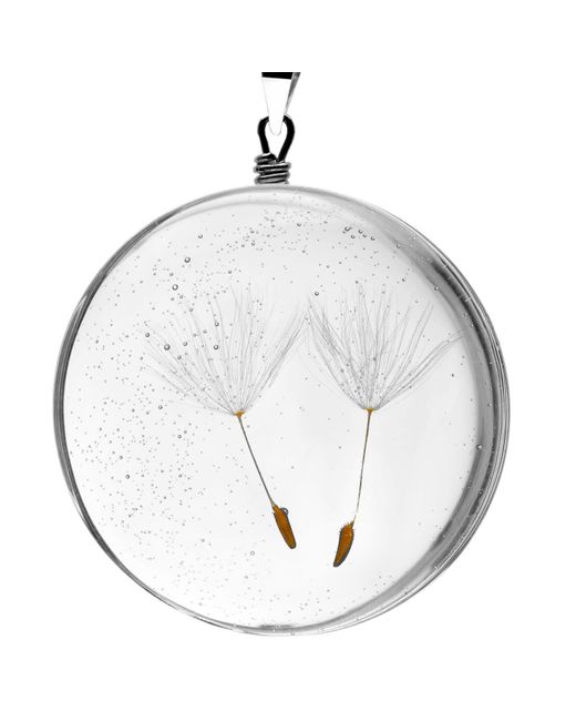 Laura Daili Metallic Neutrals Glass Pendant A Wish