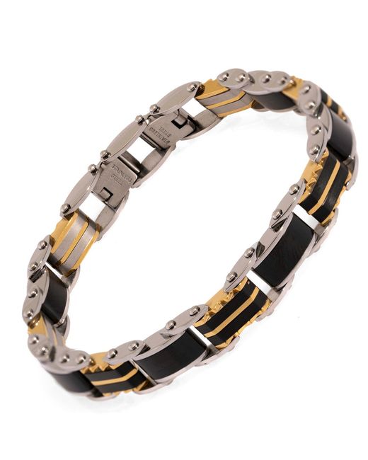 Ebru Jewelry Metallic Fashion Icon & Bracelet for men