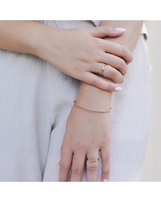 Lei & Mar Co. Metallic The Nico Ring