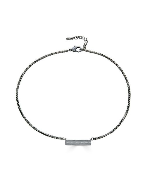 Loni Paul Jewelry Metallic Bar Necklace