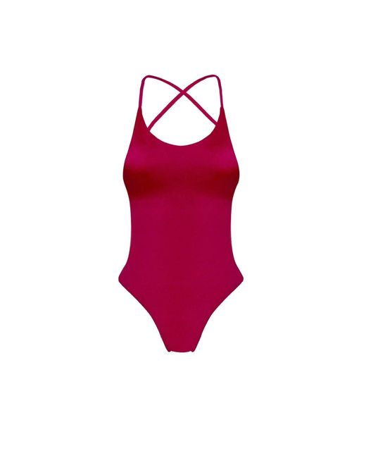 Cherina Beachwear Llc Red Cape Town Swimsuit