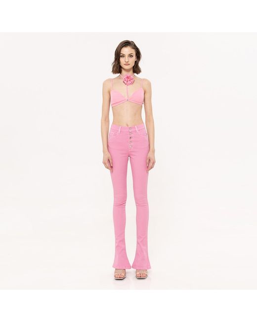 Nissa Spaghetti Straps Top Pink