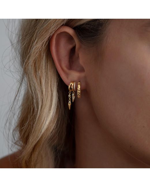Aaria London Metallic Sienna Earrings