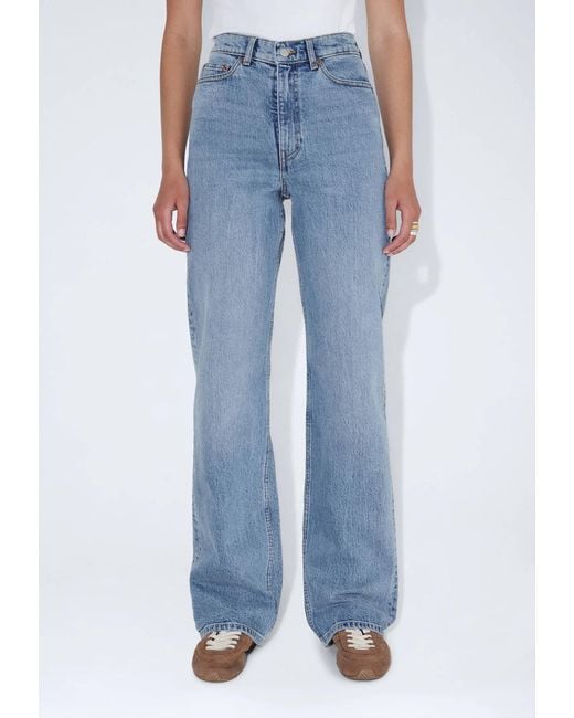 Dr. Denim Blue Echo High Straight