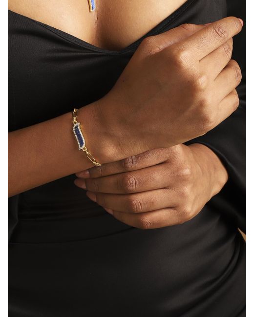 Lila Rasa Metallic Link Bracelet