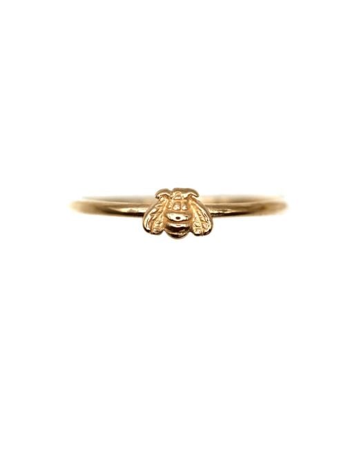 VicStoneNYC Fine Jewelry Metallic Happy Bee Ring