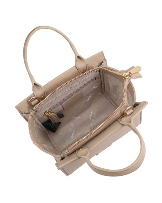 Paul Costelloe Natural Drini Leather Crossbody Bag