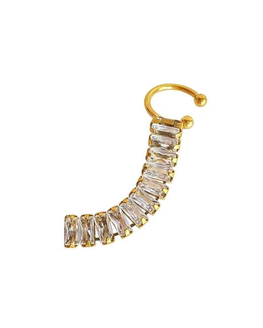 Smilla Brav Metallic Zirconia Ear Cuff