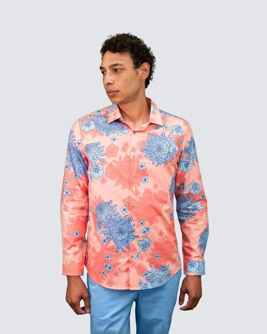Lords of Harlech Red Norman Mumms Dream Shirt for men