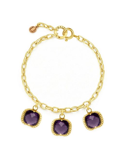 Unaloe Metallic Fantasy Vermeil Bracelet With Hydrothermal Quartz – Luxury Bracelet