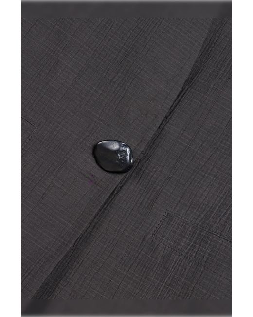Nocturne Gray Tailored V-Neck Vest