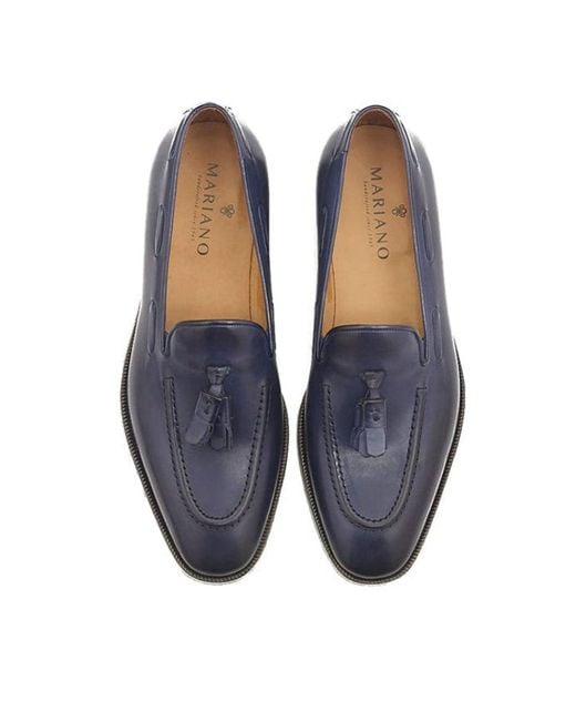 Mariano Shoes Blue Sagres Loafers for men