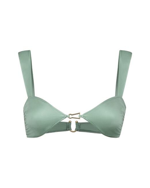 Bianca Resortwear Green Lola Bikini Top