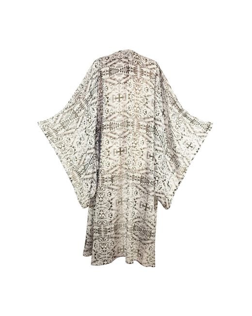Jennafer Grace Multicolor Pythagoras Kimono