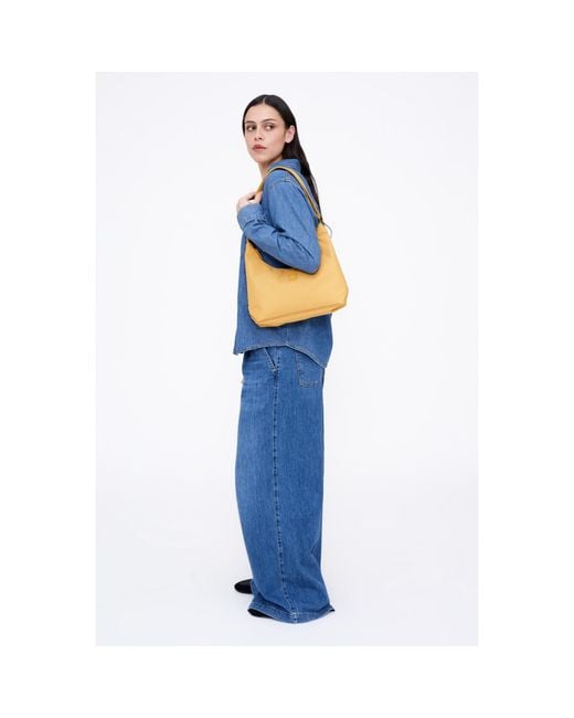 Lefrik Metallic Bico Bag Mustard