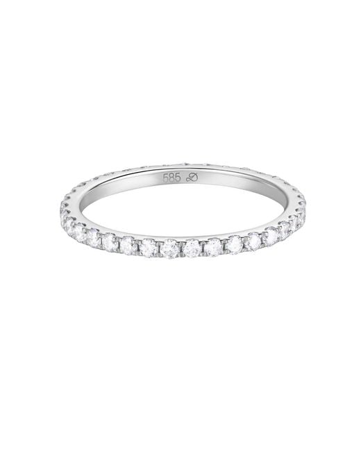 Dyamka Metallic Paved Alliance Ring