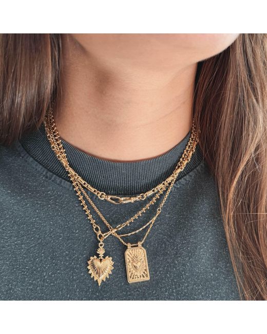 IN CAUDA VENENUM Metallic Arcanum Necklace